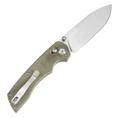 Tenable Kryo Stonewashed 14C28N Cross Bar Lock T1001V6 - KNIFESTOCK