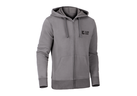 CLAWGEAR  CG Logo Zip Hoodie Wolf Grey  XL TMH34257 - KNIFESTOCK