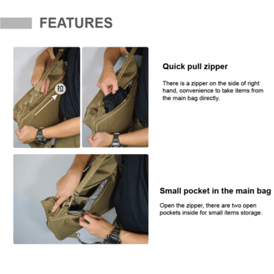 Magforce Platypus Backpack - 500D Tan #A0555T - KNIFESTOCK