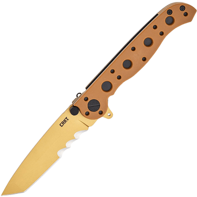 CRKT M16®-10DZ Desert Tan w/Veff Serrations M16-10DZ - KNIFESTOCK