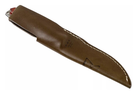 FOX Knives TUR fast kniv, Jesper Voxnaes design, Cocobolo handtag, Läderhölster FX-529 CB - KNIFESTOCK