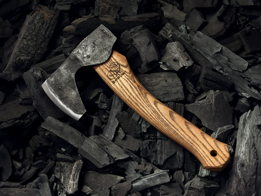 Beavercraft Compact Long-Bearded Bushcraft Hatchet AX6 - KNIFESTOCK