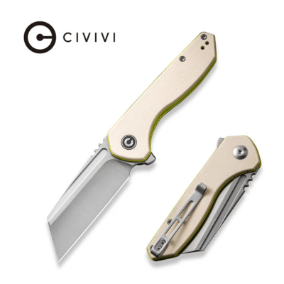 CIVIVI ExOne Ivory G10 HandleSatin Finished Nitro-V BladeLiner Lock C23036-2 - KNIFESTOCK