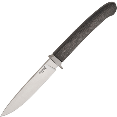 LionSteel Ago M390 Satin, Carbon Fiber Handles AG01 CF - KNIFESTOCK