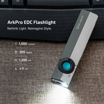 Olight ArkPro Class 1 (Silver Graphite) CW - KNIFESTOCK