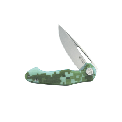 Dugu Liner Lock Folding Knife Camo G10 Handle 2.91&#039;&#039; Beadblast 14C28N Blade KU210H - KNIFESTOCK