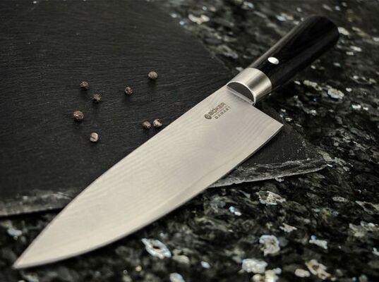 BÖKER DAMAST BLACK set kuchynských nožov 3 ks 130420SET - KNIFESTOCK
