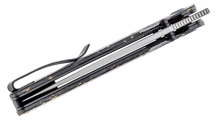 CIVIVI Imperium Stonewash CF/Gouden C2106A - KNIFESTOCK