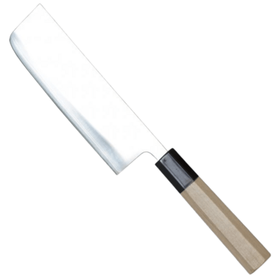 Dellinger Nakiri Knife 165 mm - Hokiyama - Tosa-Ichi - White Octagonal - KNIFESTOCK