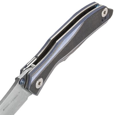 Real Steel E802 Horus, zwart/blauw nieuw 7432 - KNIFESTOCK