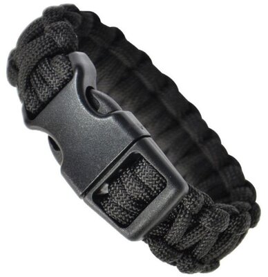 Mil-Tec FÜR ARMBAND 22mm. schwarz L 16370202-904 - KNIFESTOCK