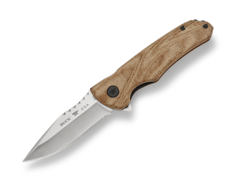 BUCK Sprint Pro, Natural Micarta BU-0841TNS - KNIFESTOCK