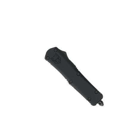 CobraTec Medium FS-3 Black Dagger Not Serrated 06CT135 - KNIFESTOCK