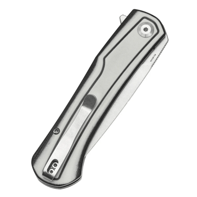 Tenable Knives Kratos Stonewashed Nitro-V White &amp; Black G10 - KNIFESTOCK