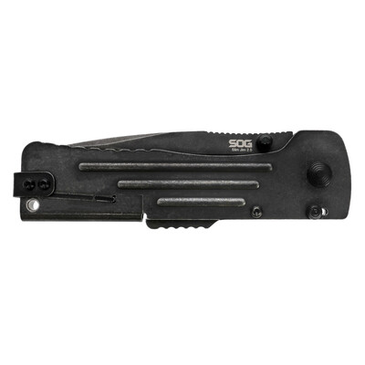 SOG SLIM JIM 2.0? / 3.18" BLADE / CLAM PACK / BLACK STONEWASH SOG-SJ42-CP - KNIFESTOCK
