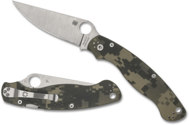 Spyderco Military 2 Camo G-10 C36GPCMO2 - KNIFESTOCK