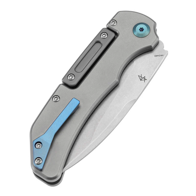 Kansept Hazard Stonewashed CPM S35VN, Stonewashed Ti - KNIFESTOCK