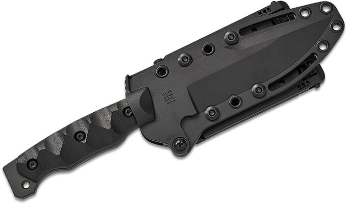 Halfbreed Blades Medium Infantry Knife - Fixed Blade MIK-04 SOFMAK BLK - K340 - KNIFESTOCK