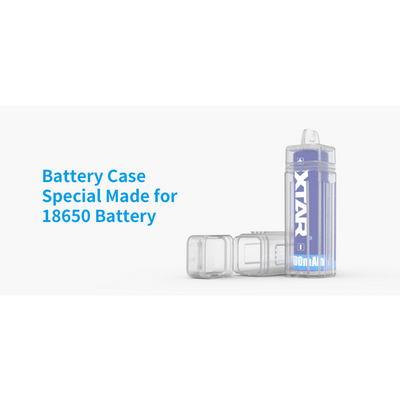 Xtar Battery Case for One 18650 battery - KNIFESTOCK