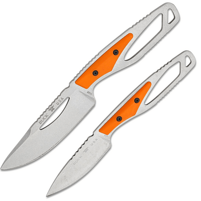 Buck Paklite Field Kit Select (631 Field/635 Cape), Orange BU-0631ORSVP - KNIFESTOCK