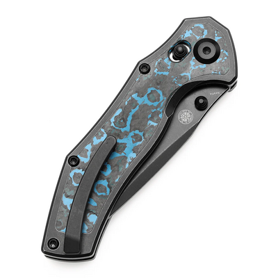 Kansept Apollo Blackwash CPM S35VN Blackwash Titanium, Fatcarbon Crossbar lock K2107V2 - KNIFESTOCK