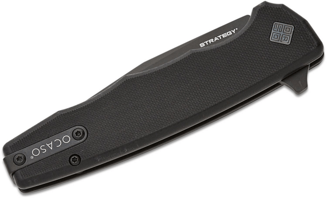 Ocaso Strategy Black G-10 + Black PVD 29BGB - KNIFESTOCK