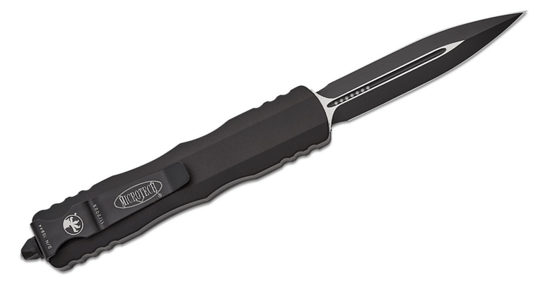 Microtech Dirac D/E Black Tactical STD 225-1T - KNIFESTOCK