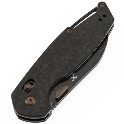 Kansept Model 6 Blackwash CPM S35VN,Shred CF K1022V1 - KNIFESTOCK