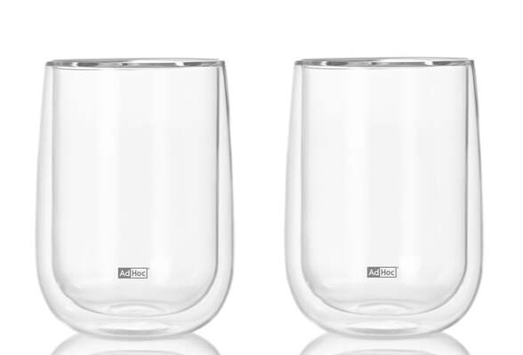 ADHOC DUO GLASS Tea Glass Set 400ml TF21 - KNIFESTOCK