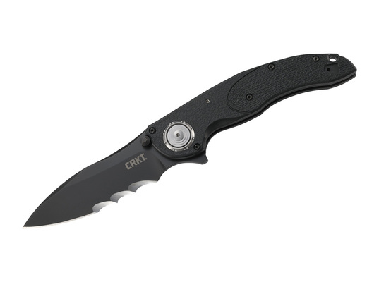 CRKT LINCHPIN ČERNÝ ZUBATÝ 01CR5406K - KNIFESTOCK