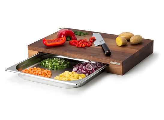 CONTINENTA doska na krájanie, 48 x 32,5 x 6cm, orech C4211 - KNIFESTOCK