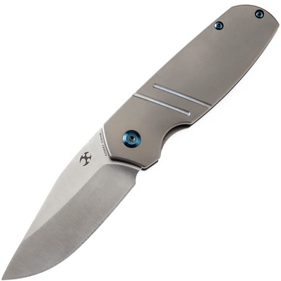 Kansept Turaco Satin CPM-S35VN Bronze Anodized Titanium handle K2049A3 - KNIFESTOCK