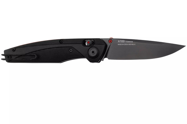 ANV KNIVES nôž A100 DLC ELMAX, GRN Black, Alock, ANVA100-016 - KNIFESTOCK