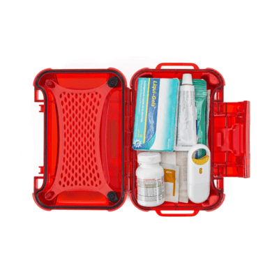 Nanuk Case 330 empty – w/First Aid Logo - Red 330S-000RD-PA0-FSA01 - KNIFESTOCK