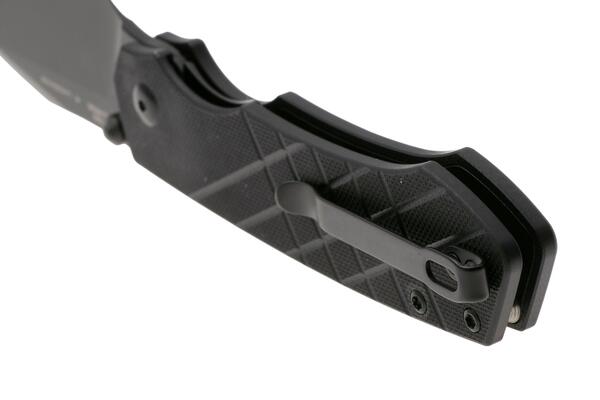 CJRB Kestrel Schwarz, G10 - J1962-BBK - KNIFESTOCK