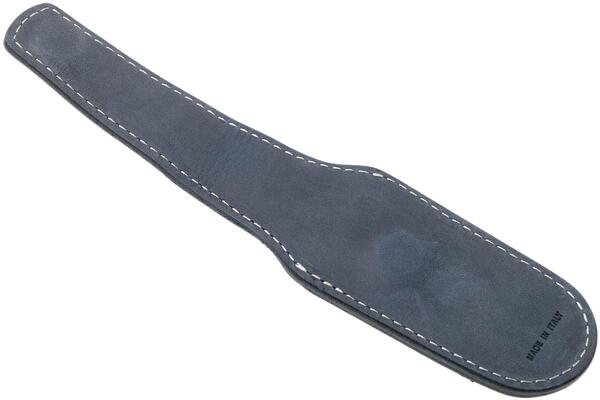Lionsteel Leather vertical sheath with MAGNET- BLUE Color 900MK01 BL - KNIFESTOCK