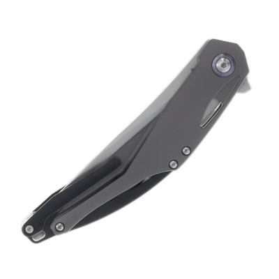 CH Knives Astro Grey Titanium M390 - KNIFESTOCK