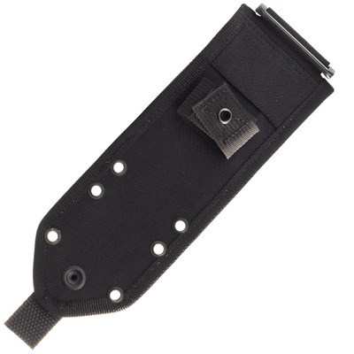 ESEE Knives Model 3 survival knife 3MIL-P-B black sheath + belt clip and MOLLE-back - KNIFESTOCK