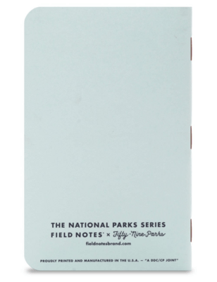 Field Notes National Parks B: Grand Canyon, Joshua Tree, Mount Rainier (Graph paper) FNC-43b - KNIFESTOCK