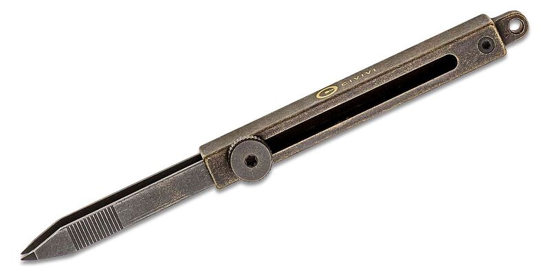 CIVIVI Tac-N-Tweeze Black Stonewashed Leather Sheath C19062B-A - KNIFESTOCK