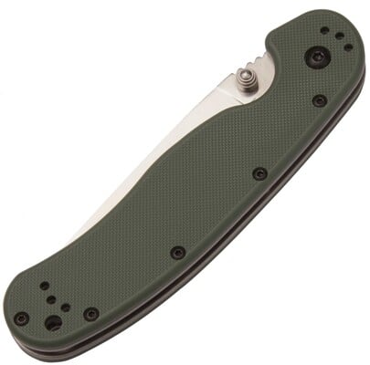 ONTARIO RAT I LINERLOCK FOLIAGE GREEN ON8848FG - KNIFESTOCK