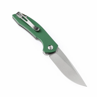 Kansept Mini Accipiter 154CM Green Aluminum - KNIFESTOCK