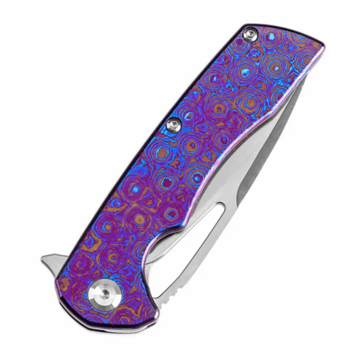 KANSEPT Kryo Satin S35VN Timascus Handles K1001M2 - KNIFESTOCK