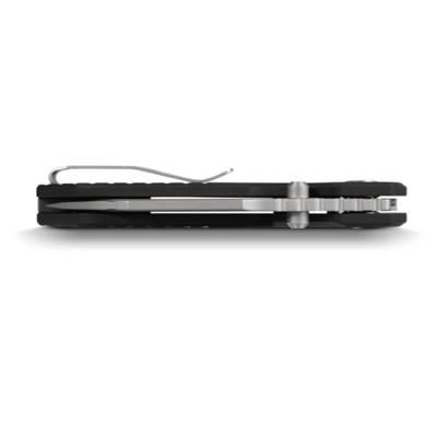Vosteed Hedgehog S35VN Bead Blasted &amp; Brushed Black  Aluminum A1304 - KNIFESTOCK