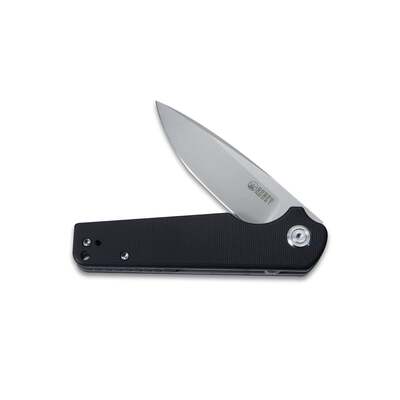 KUBEY Wolverine Liner Lock Folding Knife Black G10 Handle KU233A - KNIFESTOCK