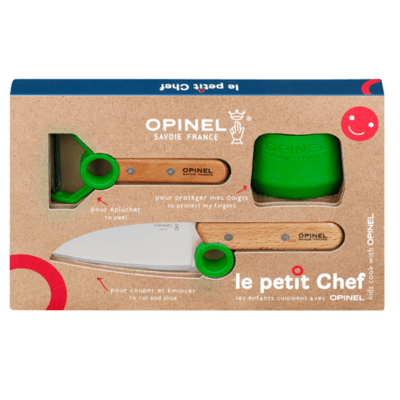 OPINEL OPI Le Petit Chef detská kucharska sada zelená 002577 - KNIFESTOCK