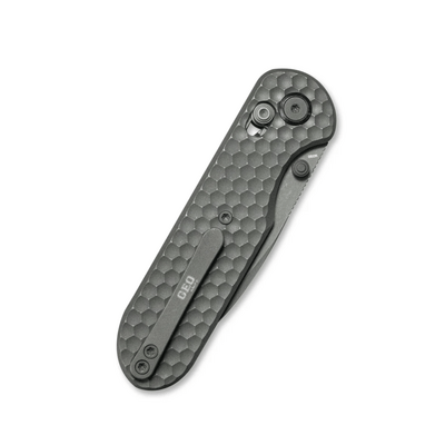 GEO Knife Ethereal Cutter Darkwash M390 Blade Darkwash Ti - KNIFESTOCK