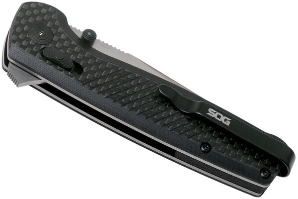 SOG Terminus XR, CPM S35VN Lemmet, Koolstofvezel &amp; G10 Handvat 01SG132 - KNIFESTOCK