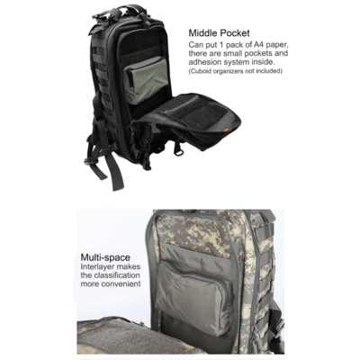 Magforce Super Sniper Backpack Black #0515B - KNIFESTOCK