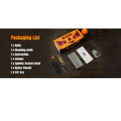 Kizer Drop Bear Fix 14C28N PEI 1094HW2 - KNIFESTOCK
